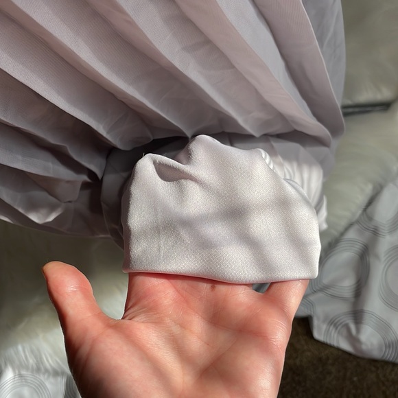 Formal Long Dress Crystal Doll Pleated 5 - Picture 7 of 12